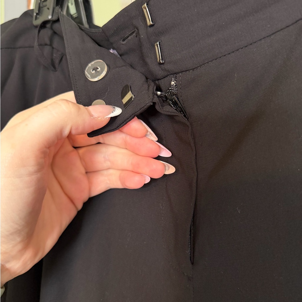 Women's Black Dress Pants - Picture 5 of 7